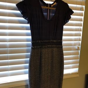 Rebecca Taylor Tweedy Combo Dress NWT Size 2
